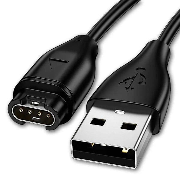 Garmin Ure Oplader Hurtigoplader Universal 2 Stk Sort 2 Stk Black 2 Pcs