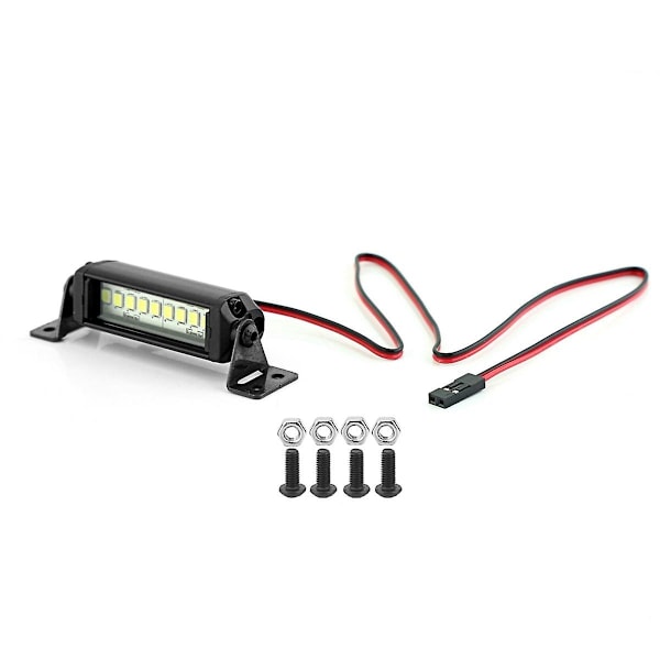 TS-Bright Lys Bar 215mm For 1/10 Rc Crawler Bil Axial Scx10 90046 -4 Cc01 D90 Redcat