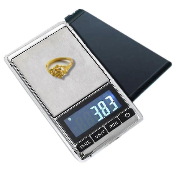 Juvelerare Smycken Portable Digital Precision Mouse Scale 500g 0,1g