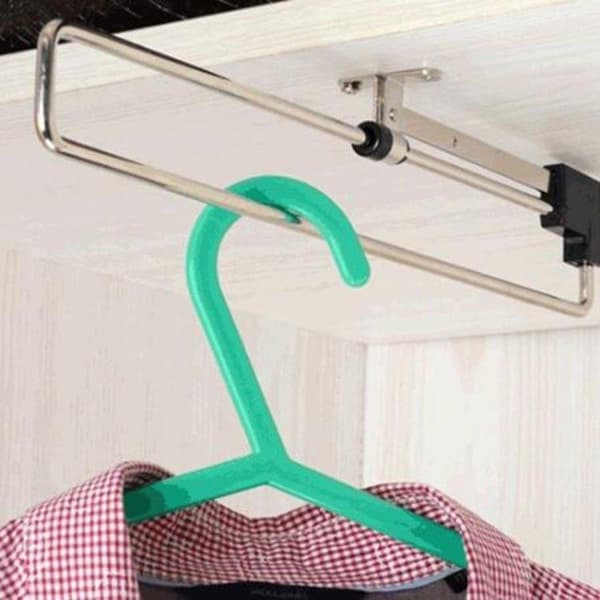 TS-Ulosvedettävä vaatetanko 35cm