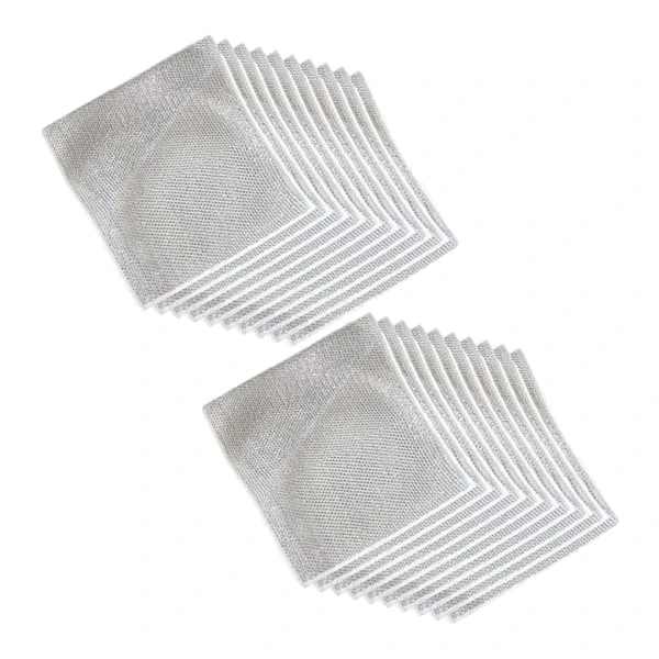 20x Grå Multifunktionella Metalltrådsdisktrasor Premium Nylon-FA-