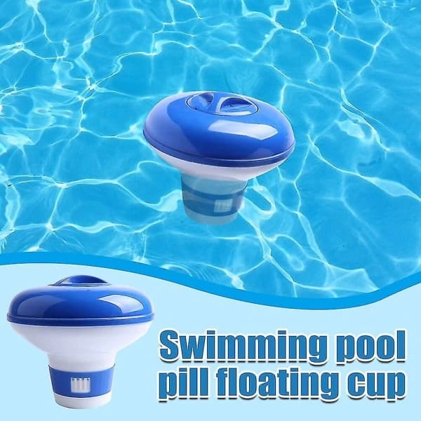 Automatisk klortablettdispenser flytande pool spa desinfektionsbox Hy