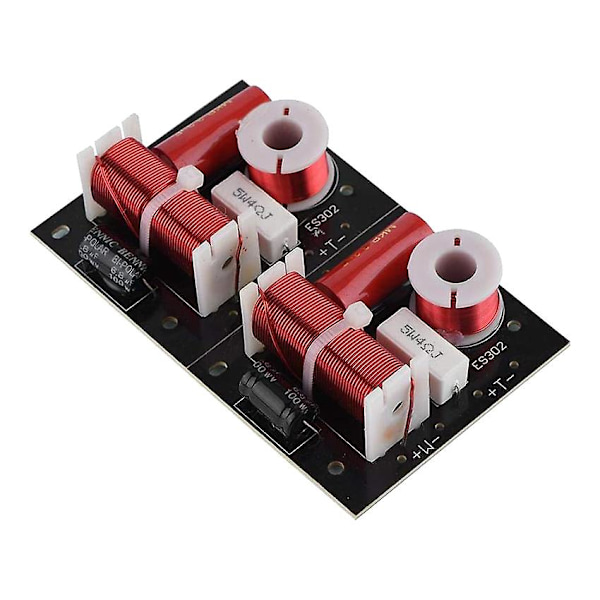 TS-2kpl 400W Kaiuttimen Jakosuodin 2-tie 2-yksikkö Hi-fi Soundshelf Crossover -suodattimet Bassokaiutin ja Diskantti