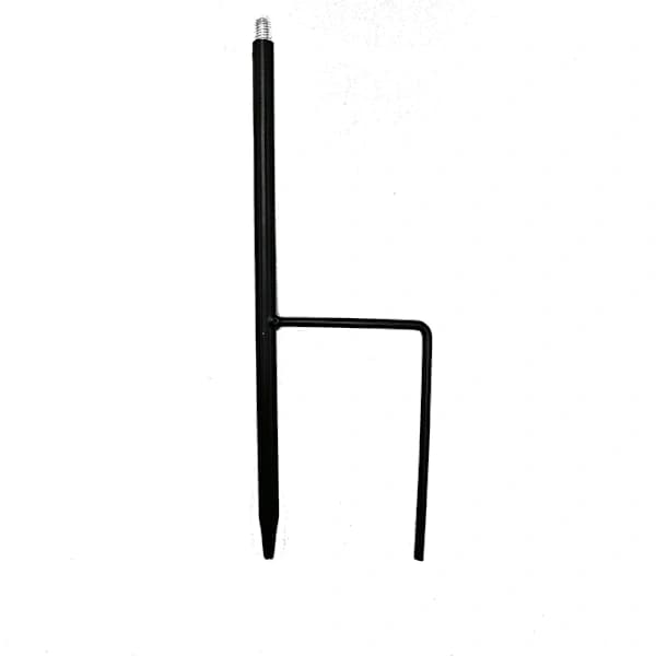 Udendørs Enkel Krog med 5-Stift Base til at Hænges Fuglefoderautomater Plantekurve Solcellelamper Multifunktionel 120cm