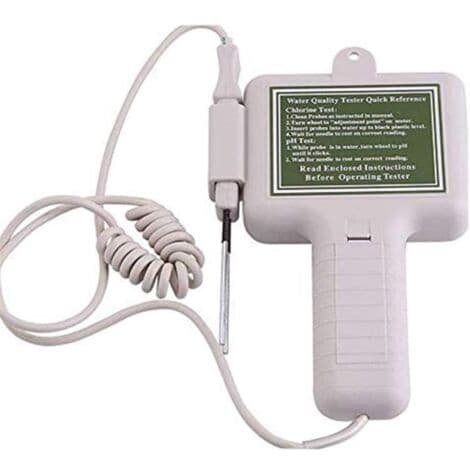 Vandkvalitetstester, Vandkvalitetstester, PH-tester Automatisk Restklor Ph Vandtester Analyse Klor Pool Testsæt