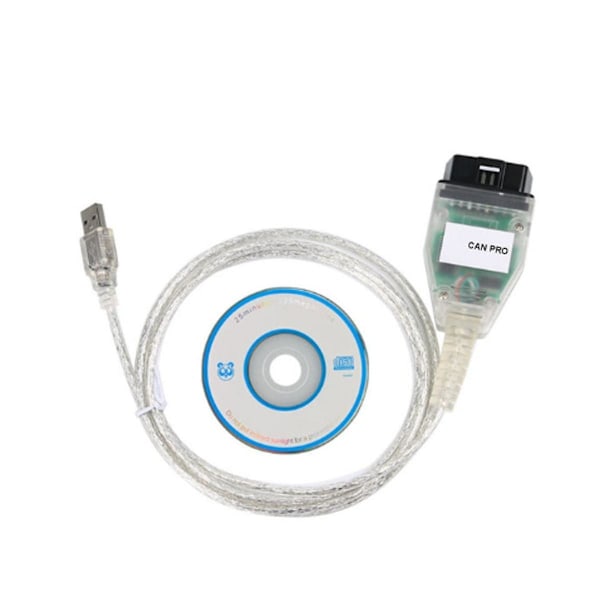 TS-Vcp Scanner Sw 5.5.1 För Can Pro Diagnostikverktyg Ft245rl Chip Obd Obdii Can Bus Uds K-line Vcp Pro