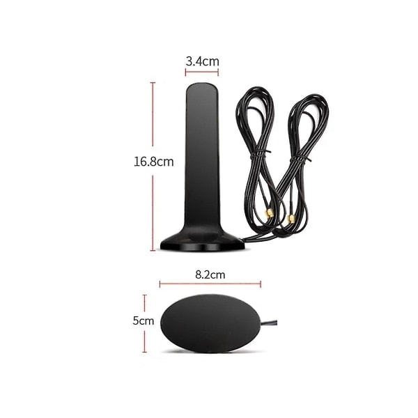 Gsm 4g 5g antenne 600-6000mhz 12dbi høyforsterkning omni magnetisk base