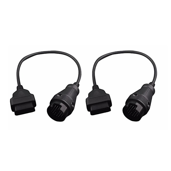 TS-For Mb 38 Pin - 16 Pin Obd2 Obd Ii Diagnostiikka-adapteri 38 Pin Obd 38pin Liittimelle 2kpl