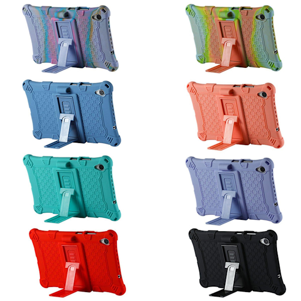 TS-Silikonfodral för Tab M8 Fhd Tb-8705f Tab M8 Hd Tb-8505x/f 8-tums Tablet Fodral för Tab M8 8705 Med P