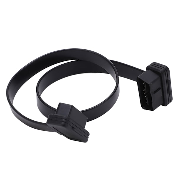 OBDII 16-pin Male to Female Extension Cable 0.6m 2ft for OBD2 Scanner Code Reader Diagnostic Tool