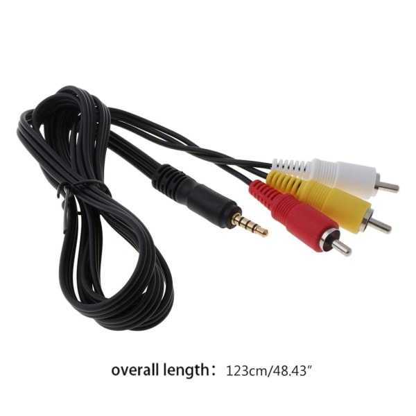 AV A/V Ljud Video TV-kabel sladd för DV mini videokamera STV-250/N- Perfet