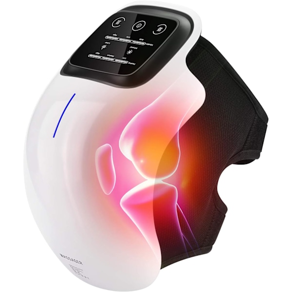 MH-Trådløs Knæmassager, Infrarød Varme, Laser