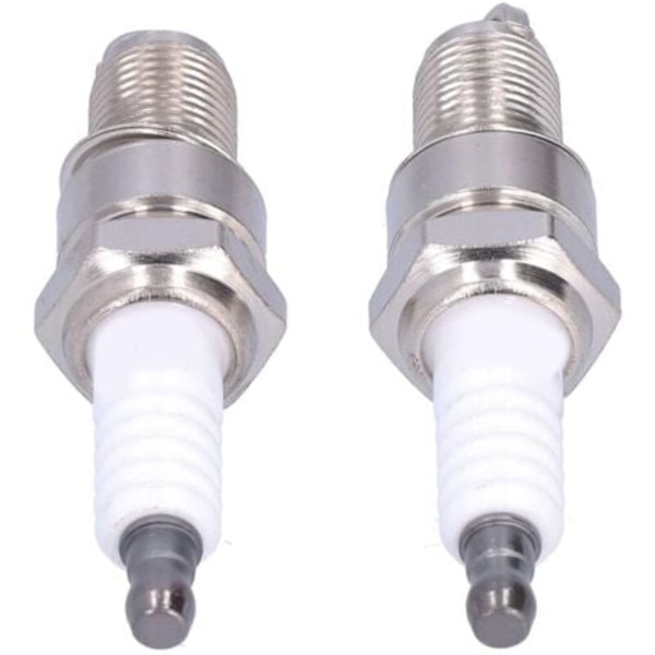 KZQ Paket med 2 tändstift F6RTC för MTD 95110292 75110292 Torch Engine 131039 Gräsklippare