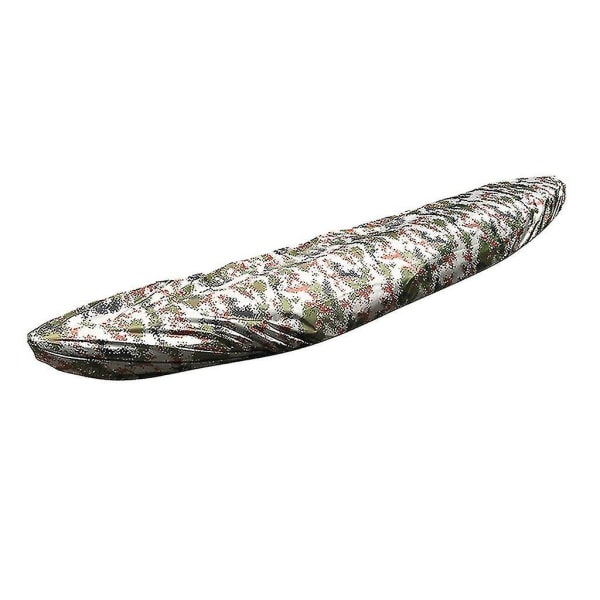 2.1m-6.5m Kajak Kanot Förvaring Cover - Vattentätt UV Solskydd Shield Skydd För 8 storlekar Range Fiskebåt / Kajak / Kanot - Ocean Camo, 300cm 400cm Digital Camo