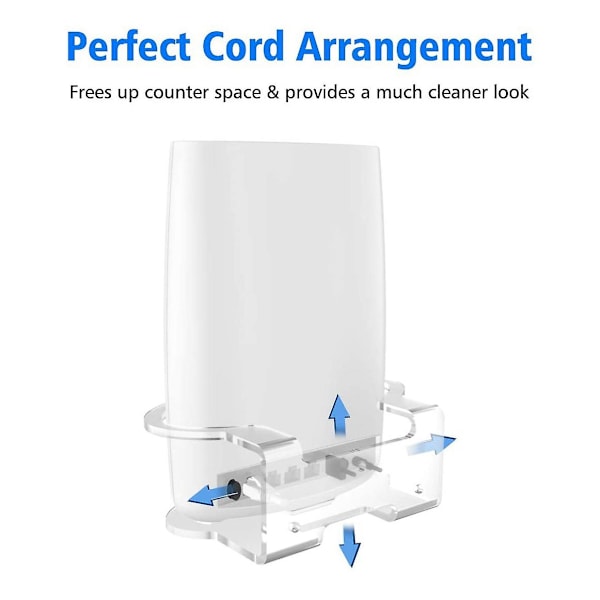 2 stk veggfeste for Orbi, for Orbi Wifi-ruter Ac3000 Rbs50, Rbk50, Rbk53, Rb