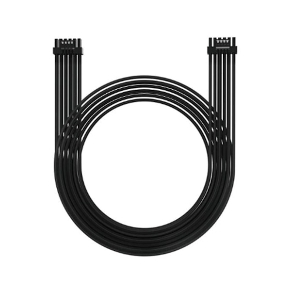 TS-3090 Gpu 16pin (12+4) 600w 12vhpwr Kabel med Sleeves og Kamme til Rtx 3090ti Rtx 4080 4090 Pci-e Gen