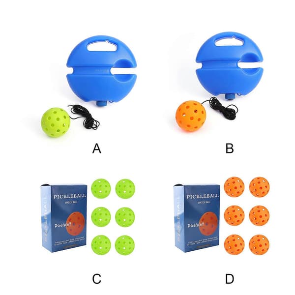 Peak Pickleball Trainer High Elasticity Plastic Hollow Ball Beginner Training New NEW