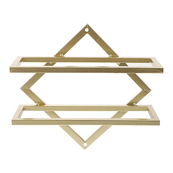 1 st Väggmonterat Vinställ Kreativ Hängande Vinförvaring Elegant Vinstativ Guld