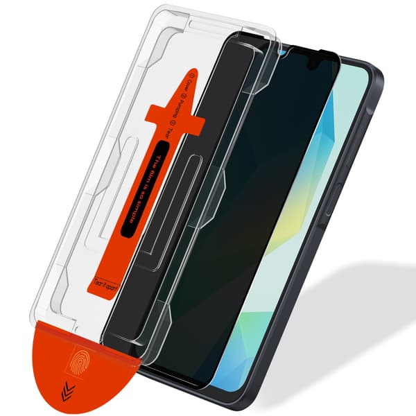 1-Pack Samsung A17 Privacy Screen Protector - Tempered Glass | [Automatic Installation] - Bubble-Free