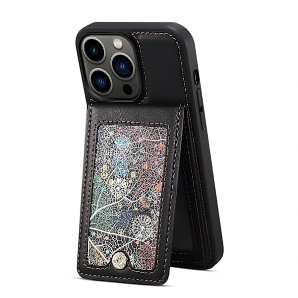 Telefondeksel med kortholder for iPhone 13 Pro Max