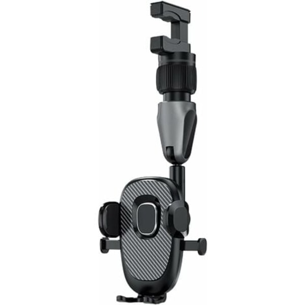 TS-Support Telefon Bakspejl Bil, 360° Roterende Mobiltelefonholder, Multifunktionel Telefonholder, Anti-Chok, til Smartphone,