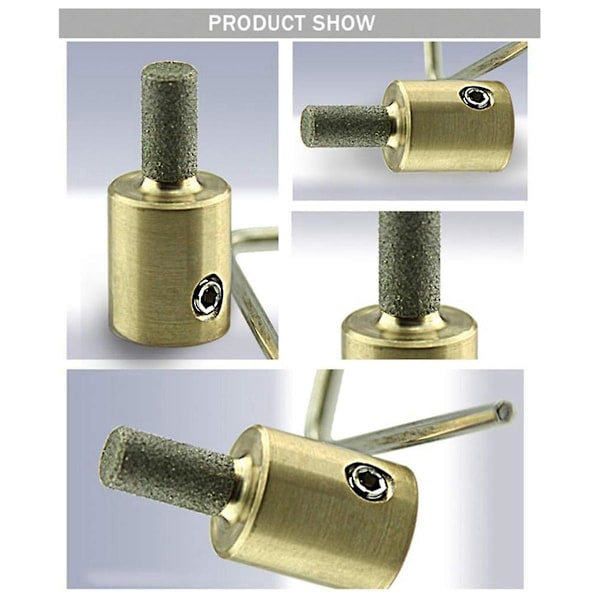 TS-3/4in Standard Fine Diamantslibebit Diamantslibeskive Farvet Keramisk Glas Slibeværktøj