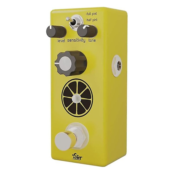 TS-Compressor Gitarrpedal Analog Lemon Compress Effekt För Elgitarr Bas True Bypass