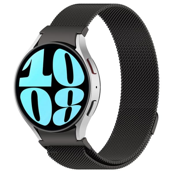 TS-Milanese Armbånd til Samsung Watch 6 - Svart