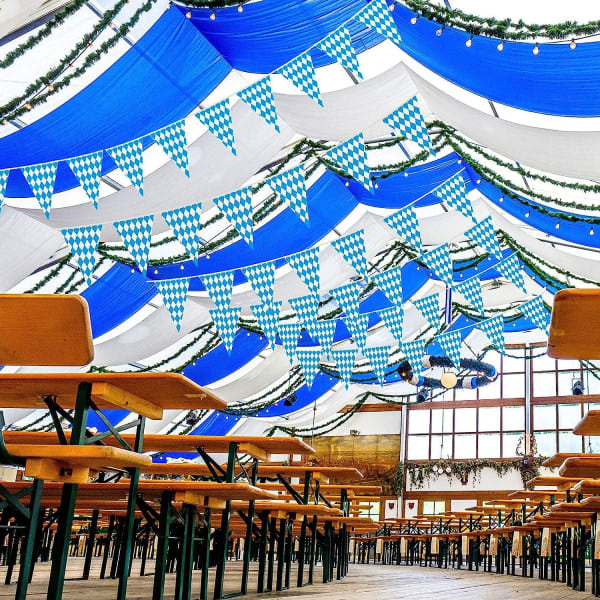 10m Oktoberfest Vimpler, Oktoberfest Festtilbehør 2 stk
