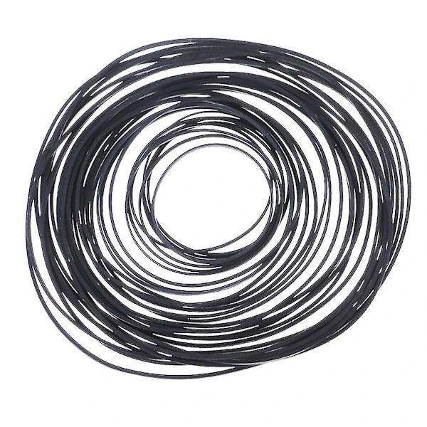 Flat gummibelte for LP-platespiller Phono 80 stk