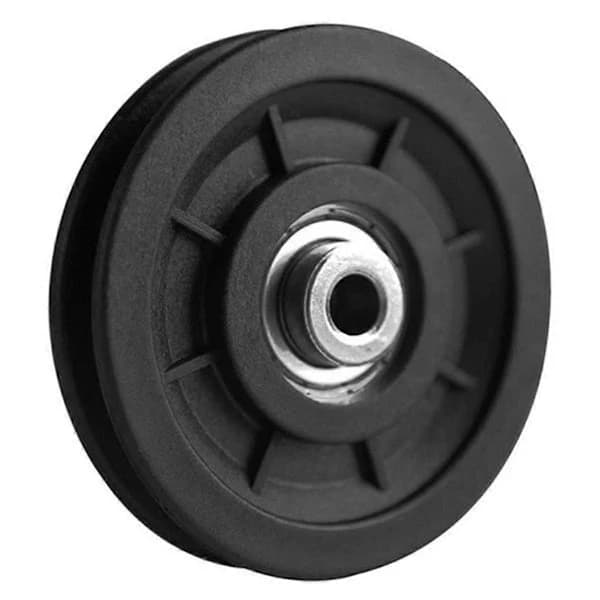 2 st 90 mm rullar Nylonlager Rullar Gymutrustning Delar Träningsutrustning Delar