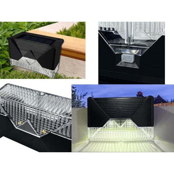 4-Pakning Nattlamper / Hagebelysning - med Solceller