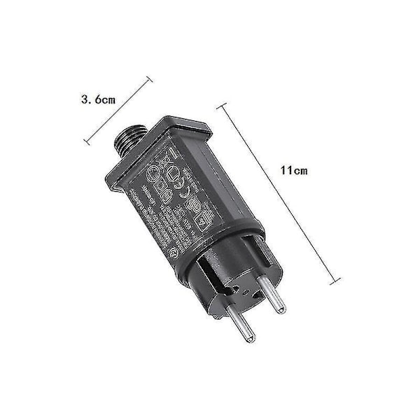 24V 6W LED-strømforsyning - Transformer til julebelysning (1 stk)