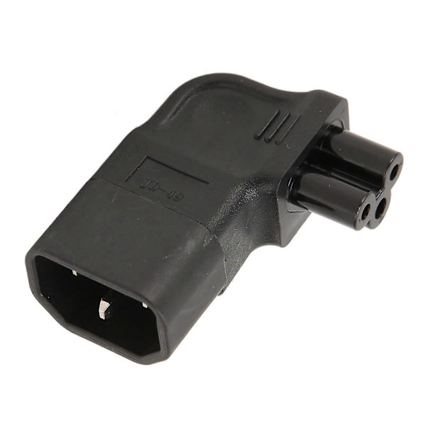 4 st IEC320 C14 till IEC320 C5 Strömadapter 90 Grader Högervinkel IEC320 C14 Hane till C5 Hona Strömadapter 250V