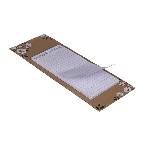2-pack - Magnetiskt block/anteckningsblock - Fästs på kylskåpet