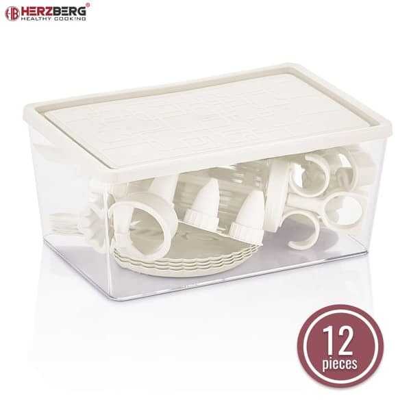 Baking Set - Tyllset, spritspåse, kakformar & stenciler
