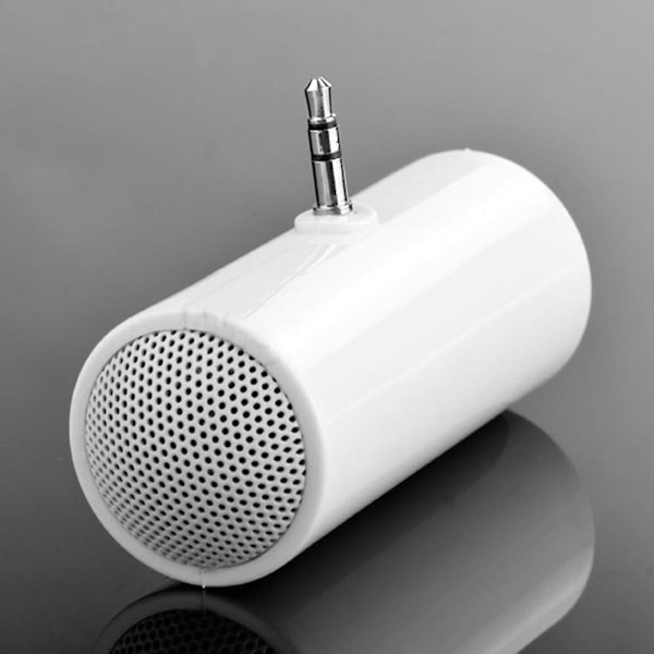 Mini lydboks stereo subwoofer linje-in høyttaler med 3,5 mm TRS-kontakt for iPhone iPad iPod Android smarttelefon nettbrett tilbehør