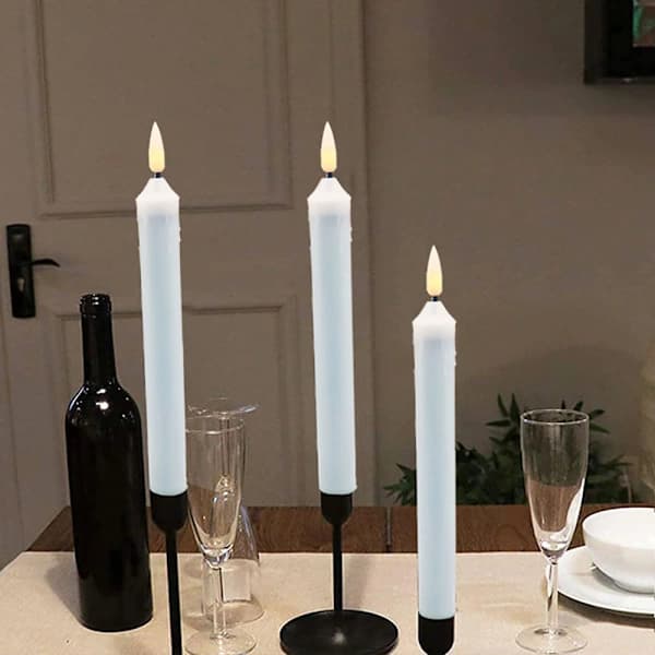LED Candlelight Bulbs with Warm White Light - 2-pack