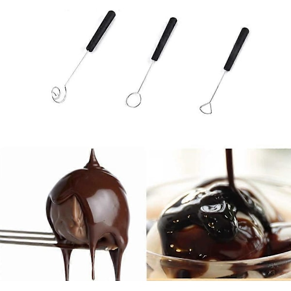 6-pack Rostfria Doppgafflar Perfekt för Hemgjord Choklad, Fondue, Ost (LGL)