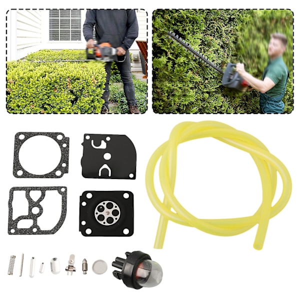 Stihl FS120 FS200 FS250 FS300 FS350 FS400 FS450 FS480 Trimmerin kaasuttimen kalvon korjaussetti Varaosat
