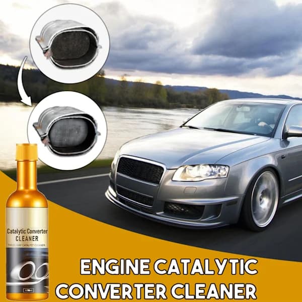120ml Motor Katalysatorrens Motor Booster Cleaner Multifunksjonell Katalysatorrens Bensin Systemrens