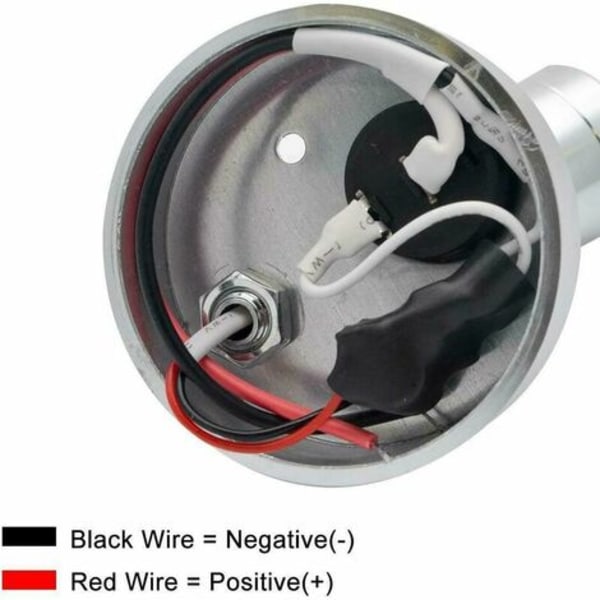 12V LED Spot Läslampa Justerbar Strömbrytare Varmt Ljus för Husbil Båt Led Interiörlampa (2 ST) (A-ON/OFF Strömbrytare) [Energiklass A]