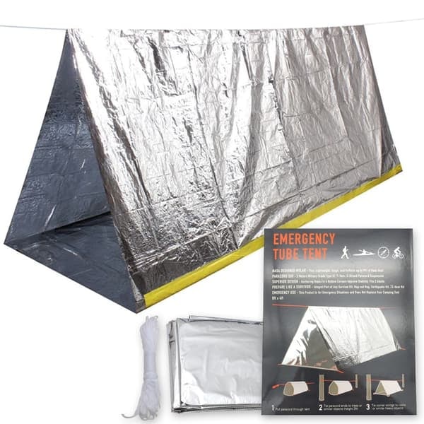 Emergency Tent / Emergency Blanket - Windproof & Lightweight Tent - 2 pers