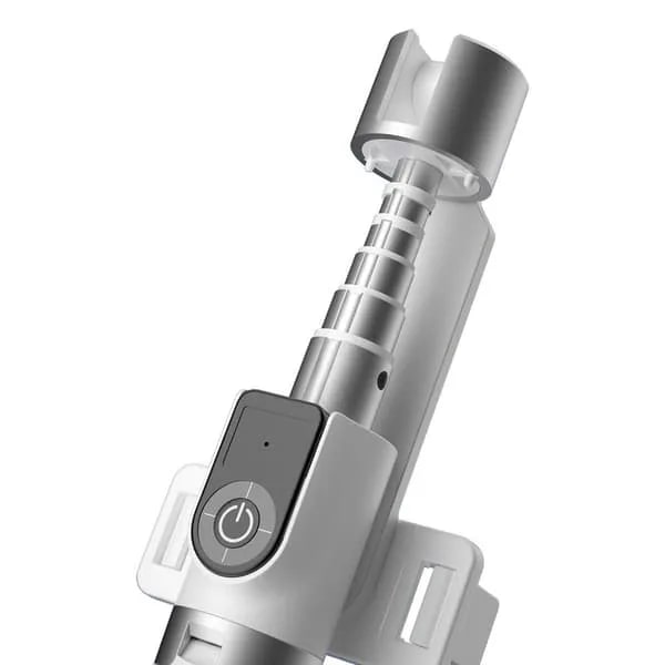 TS-Dudao Selfiestick med stativ - Hvit
