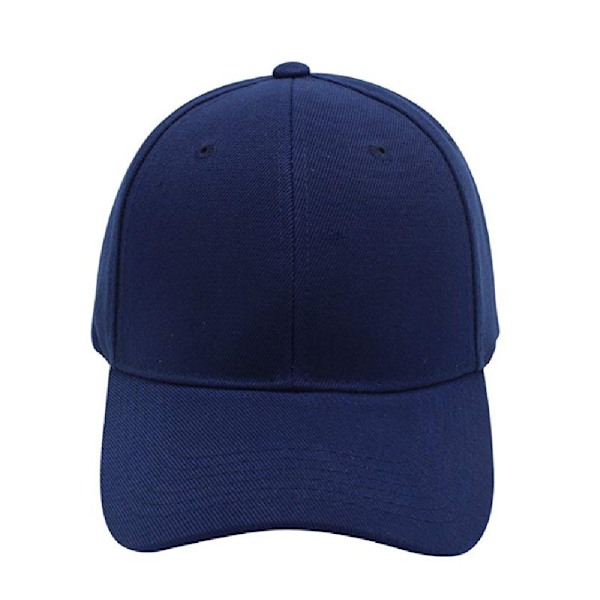 Beechfield Unisex Autentisk 6-Panel Baseball Cap (2-pak) i French Navy French Navy One Size