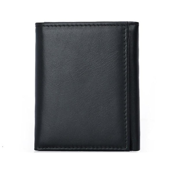 Herre Stealth Mode Trifold Læderpung Rfid Blocking - Perfekt