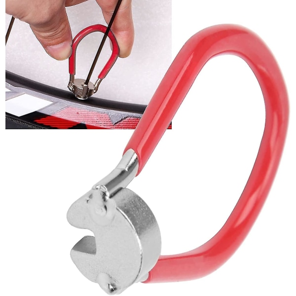 G-nyckel för cykelekrar, lätt att använda (1 set, röd)
