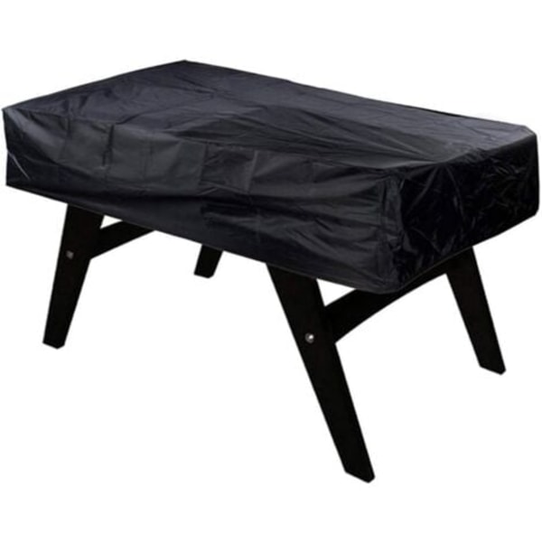 Fotbollsspelsbordsskydd, Vattentätt fotbollsspelsbordsskydd Rektangulärt fotbollsspelsbordsskydd 163x114x46 cm 420d Oxfordtyg, Svart
