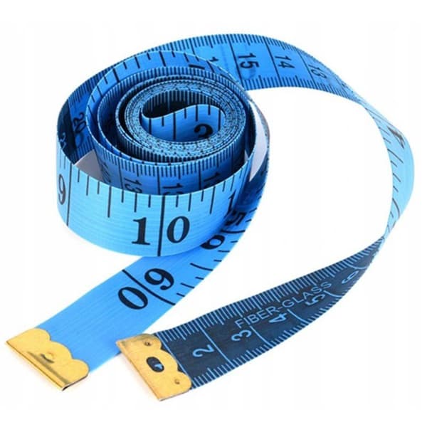 Tailor's Measuring Tape in Case - Flexible 150 Cm Measuring Scale