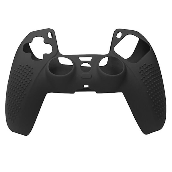 TS-För Ps5 Spelkontroll Silikon Skyddsfodral För Ps5 Halkfritt Handtagsskydd (svart)